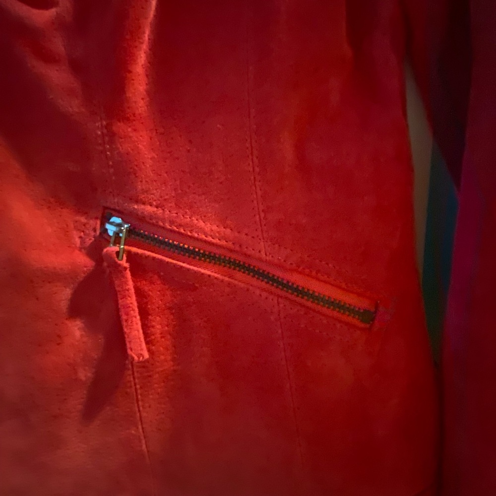 Red Suede Jacket - image 6